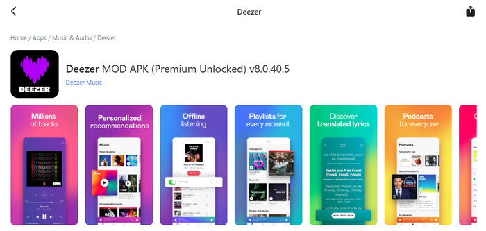 écouter Deezer en illimité sur Android