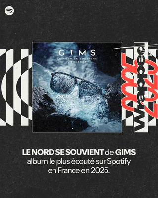 Top album sur Spotify 2025 : GIMS