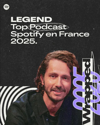 Top podcast sur Spotify 2025 : LEGEND