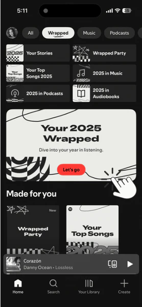 Comment voir votre Spotify Wrapped 2025