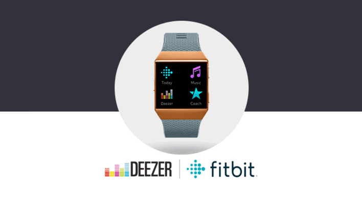 télécharger la musique de deezer sur la montre Fitbit